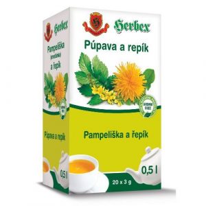 Herbex čaj Púpava a repík 20x3g (60g) 12
