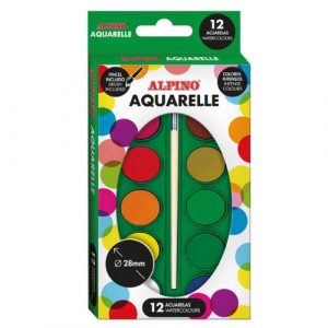 Alpino Balenie farieb Aquarelle 12ks 44