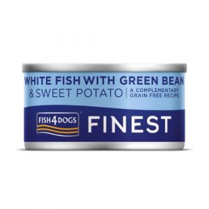Fish4dogs Finest Konzerva Ryba s fazuľkami 85g 4