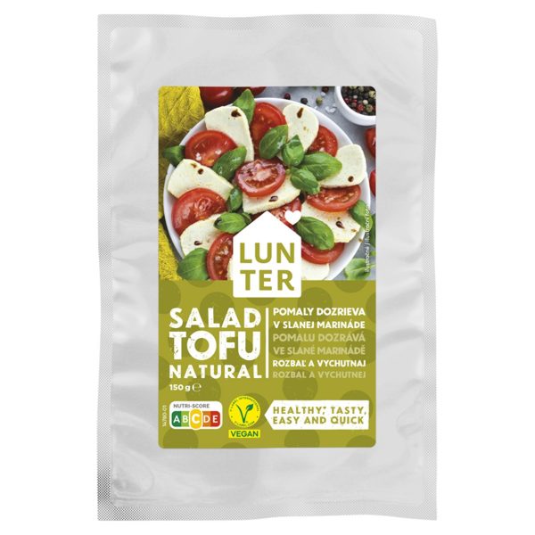 Tofu Šalát Natural 130g Lunter VÝPREDAJ 1