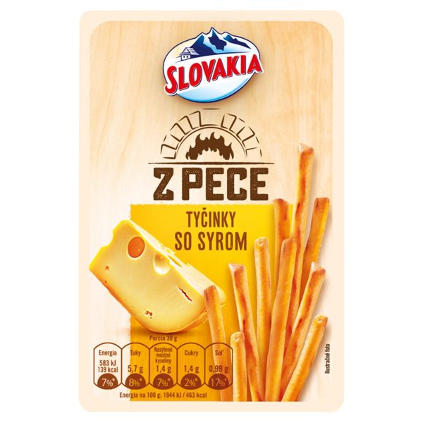 Slovakia Z pece Tyčinky so syrom 80g 1
