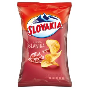 Slovakia Chips s príchuťou Slanina 130g 2
