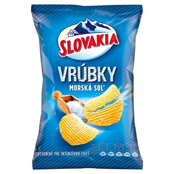 Slovakia Vrúbky morská soľ 55g 1