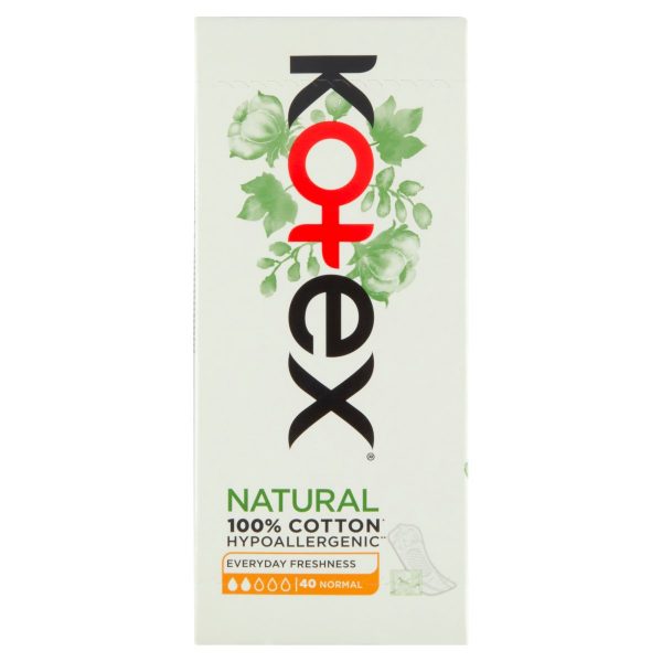 Kotex Natural Normal slipové vložky 40ks 1
