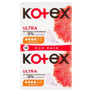 Kotex Ultra Normal hyg.vložky 16ks 12
