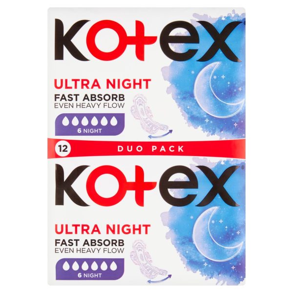 Kotex Ultra Night hyg.vložky 12ks 1
