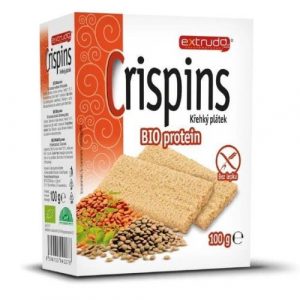 Crispins proteínové plátky 100g Extrudo 10