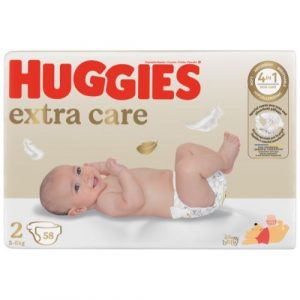 Huggies Extra Care Veľ.2, Plienky 58ks 3