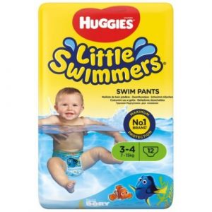 Huggies Little Swimmers 3/4, Plienky do vody 12ks 14