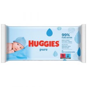 Huggies Pure Single Vlhčené obrúsky 56ks 23