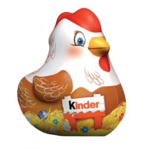 Kinder Figúrka Sliepočka čokoládová 138g 46