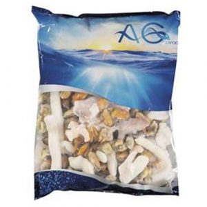 Mrazený Morský mix 900g (1kg, glazúra 10%) AG Seafood 12