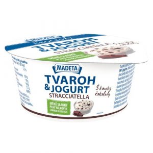 Tvaroh & jogurt stracciatella 135g Madeta VÝPREDAJ 2