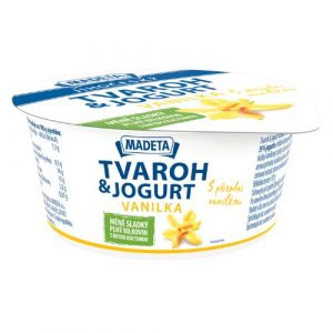 Tvaroh & jogurt vanilka 135g Madeta 11