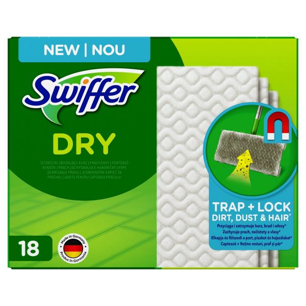 Swiffer Dry Náhradné suché handričky 18ks 1