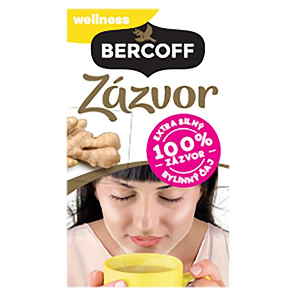 Bercoff čaj Zázvor 100% prírodný, 36 g 1