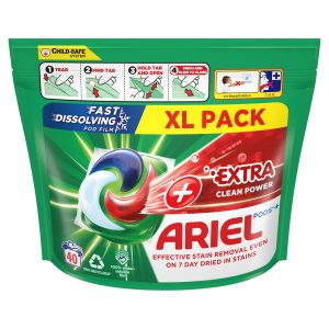 Ariel All in 1 Pods Extra Clean kapsule 40PD 6