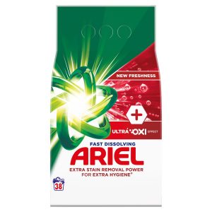 Ariel Ultra Oxi prášok na pranie 38PD 2,09kg 2