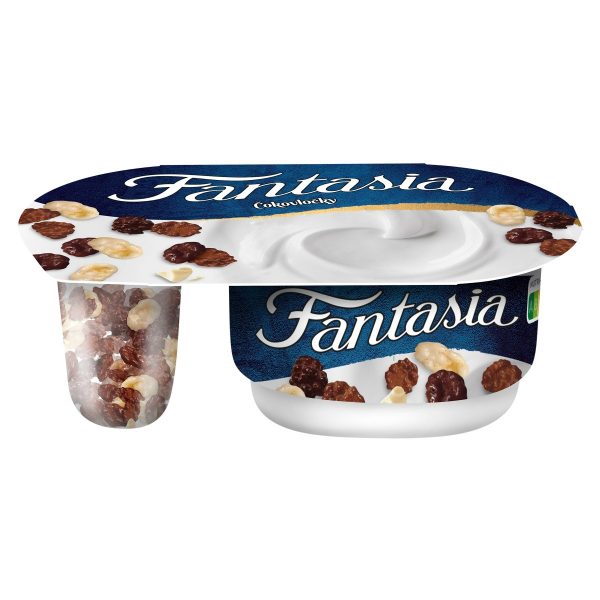 Jogurt Fantasia čoko vločky 102g Danone VÝPREDAJ 1