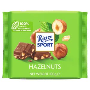Ritter Sport oriešková mliečna čokoláda 100g 11
