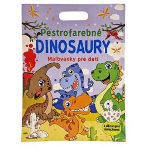 Omaľovánky pre deti Pestrofarebné dinosaury 7