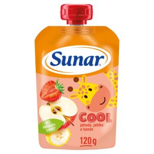 Sunar Cool kapsička Jahoda, banán, jablko 120g 2