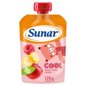 Sunar Cool kapsička Malina, Banán, Jablko 120g 3