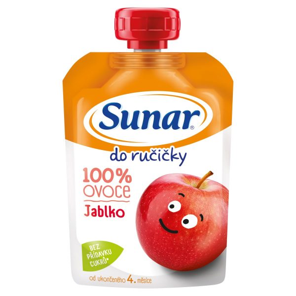 Sunar kapsička Do ručičky jablko 100g 1