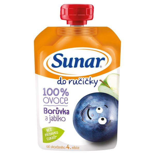 Sunar kapsička Do ručičky čučoriedka 100g 1