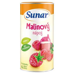 Sunar rozpustný nápoj malinový 200g 12