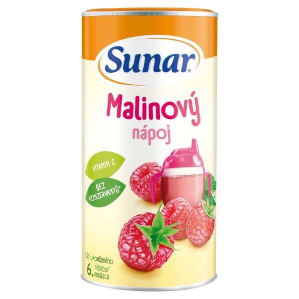 Sunar rozpustný nápoj malinový 200g 1