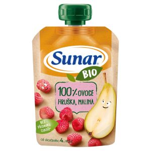 Sunar Bio kapsička Hruška, malina 100g 21