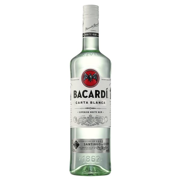 Bacardi Rum Carta Blanca Rum 37,5% 1,0 l 1