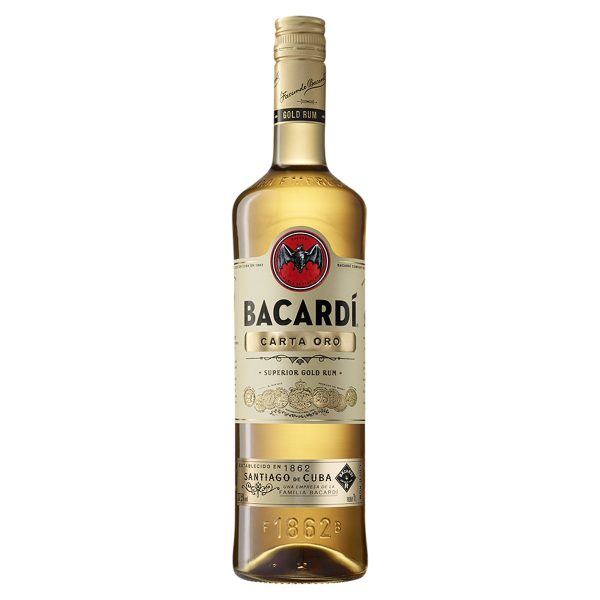 Bacardi Rum Carta Oro Rum 37,5% 1,0 l 1