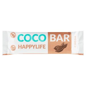 Happylife Bio Coco bar Kokosová tyčinka kakao 40g 18