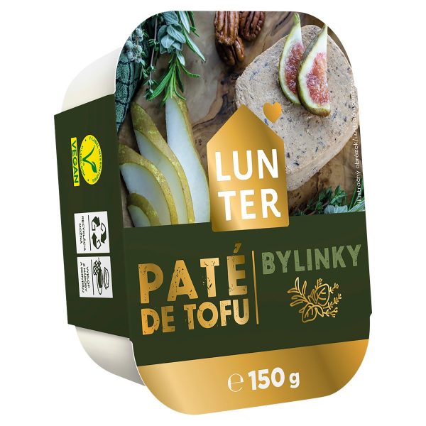 Paté de tofu bylinky 150g Lunter 1