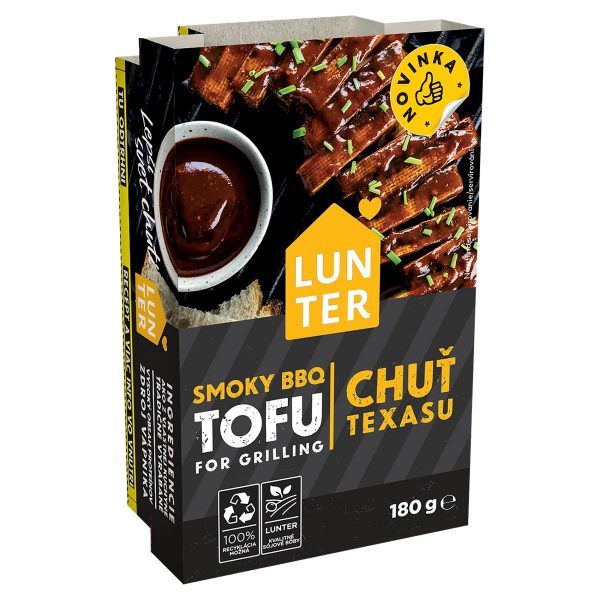 Tofu na grill Smoky BBQ 180g Lunter 1