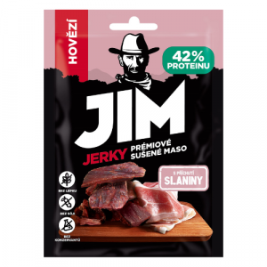 Jim Jerky hovädzie so slaninovou príchuťou 23g 11