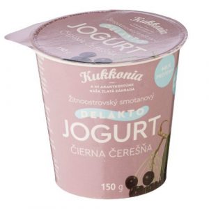 Jogurt Delakto čierna čerešňa 150g Kukkonia 16