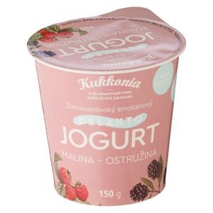 Jogurt Delakto malina-ostružina 150g Kukkonia 23