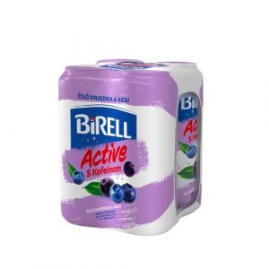 Pivo Birell Active Čučoriedka 4x500ml *ZO 6