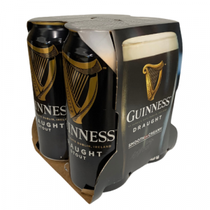 Pivo Guinness Draught stout 4% 4 x 440ml *ZO 5
