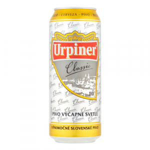 Pivo Urpiner Classic 10% svetlé 500ml *ZO VÝPREDAJ 17