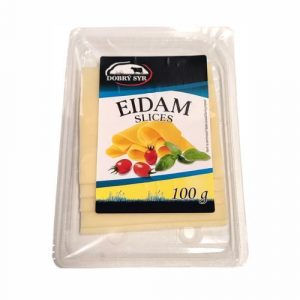Syr Eidam 45% plátky 100g Dobrý syr 16