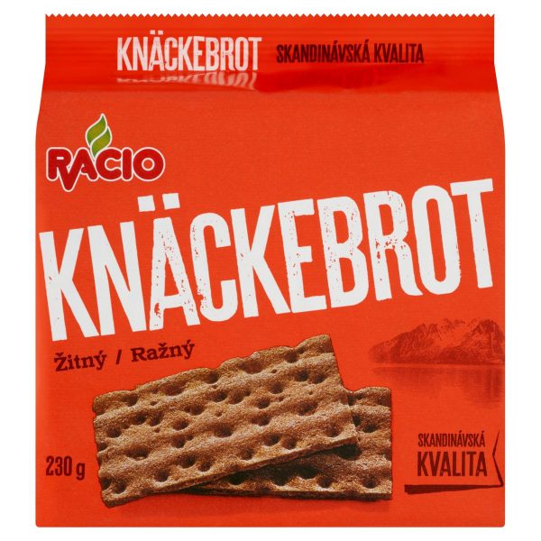 RACIO Knäckebrot ražný 230g 1