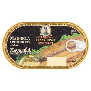 Makrela údená filety v oleji 170g Franz Josef 3