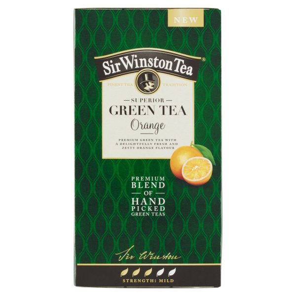 Sir Winston Tea Green Tea Orange, 35g VÝPREDAJ 1