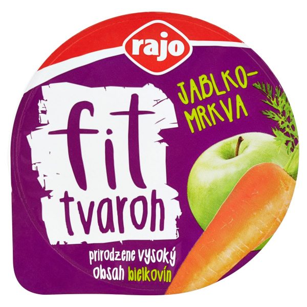 Tvaroh FIT jablko mrkva 200g Rajo VÝPREDAJ 1