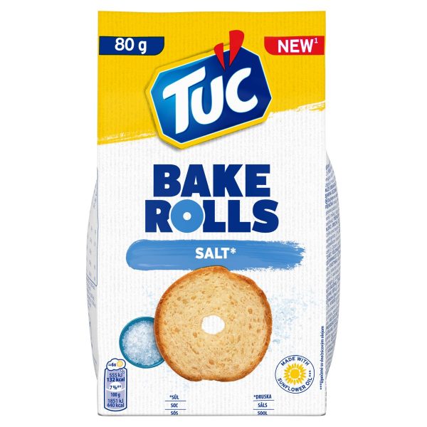 Tuc Bake Rolls soľ 80g 1