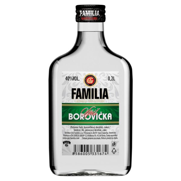 Familia Spiš Borovička 40% 0,2 l 1